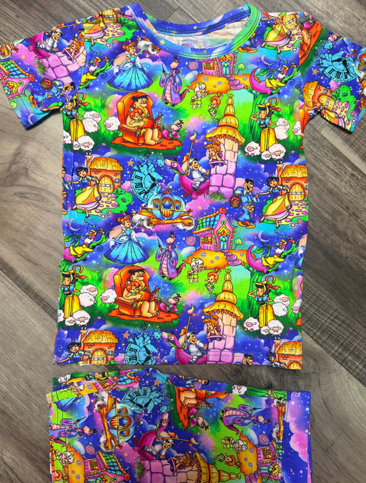 Once Upon A Bedrock Short Set