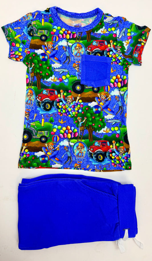 See ya later, excavator pocket tee and joggers