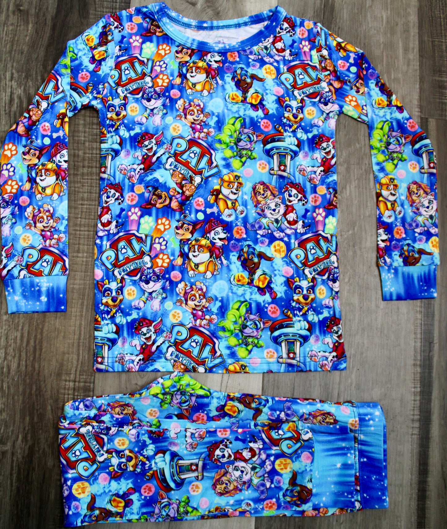 Rescue Pup Crew Long Sleeve Set