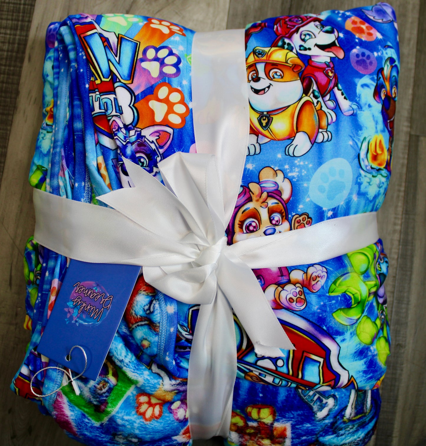 Rescue Pup Crew 60x60 Bamboo Plush