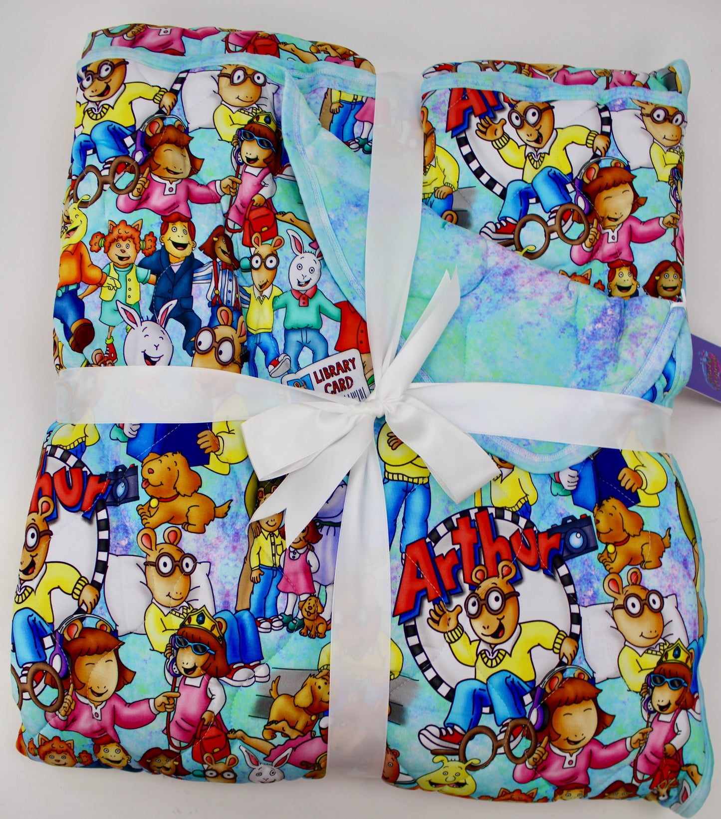 Little Reader Club 60x80 Quilted Blanket