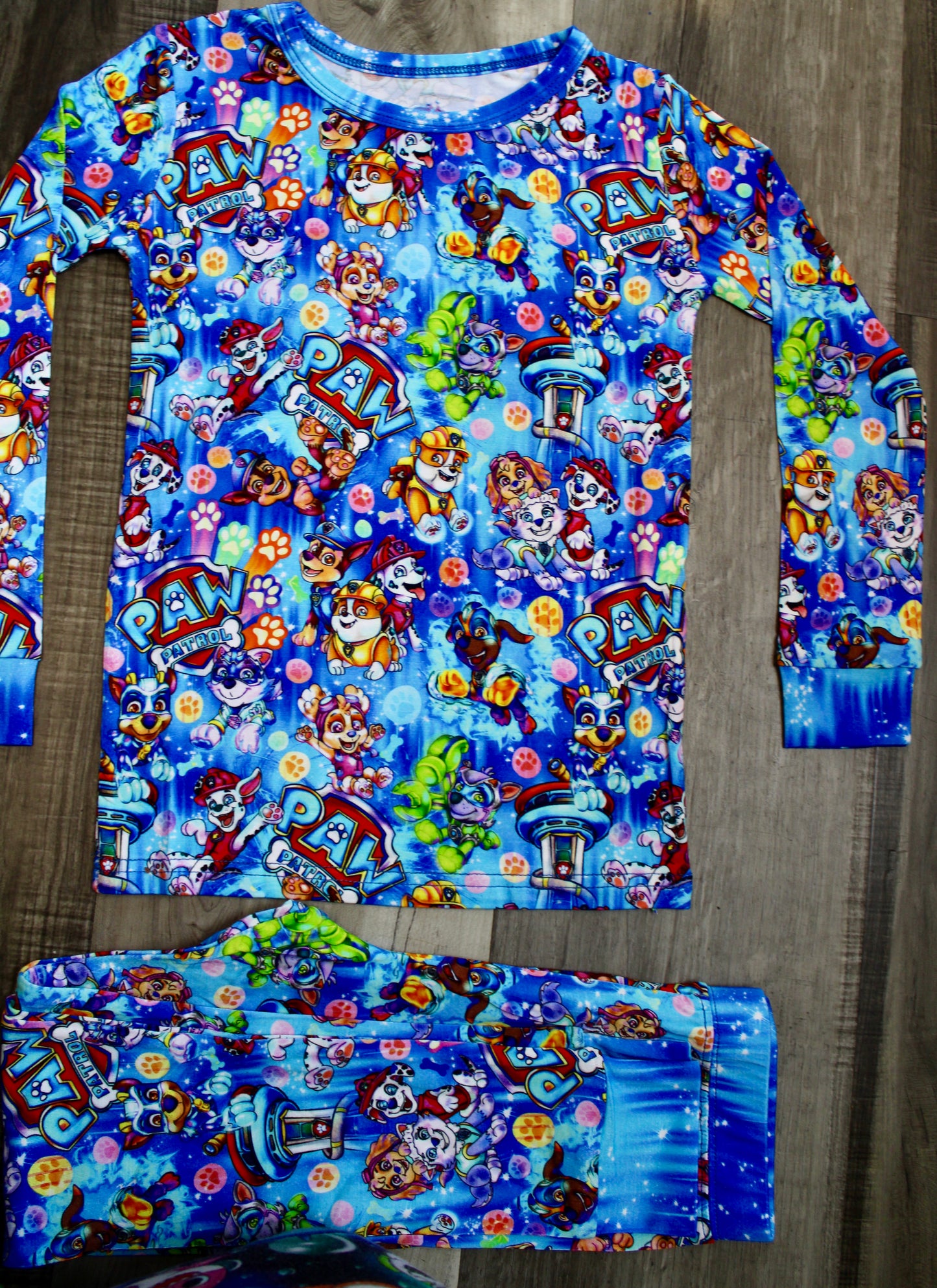 Rescue Pup Crew Long Sleeve Set