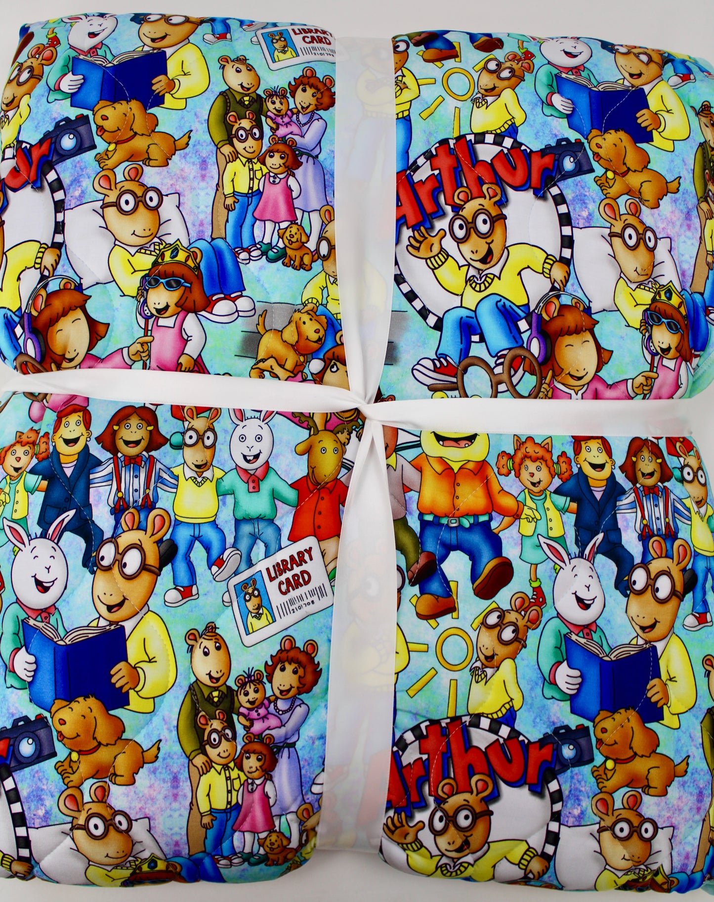 Little Reader Club 60x80 Quilted Blanket