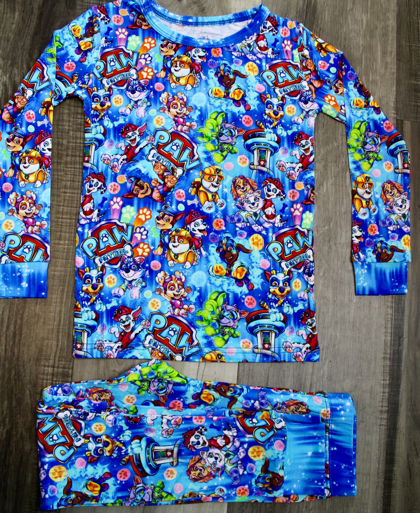 Rescue Pup Crew Long Sleeve Set