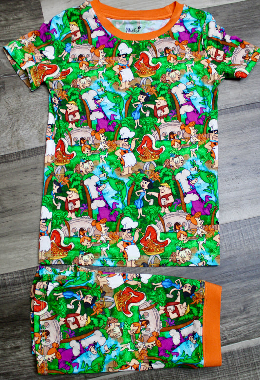 Prehistoric Pitmasters Short Sleeve & Shorts