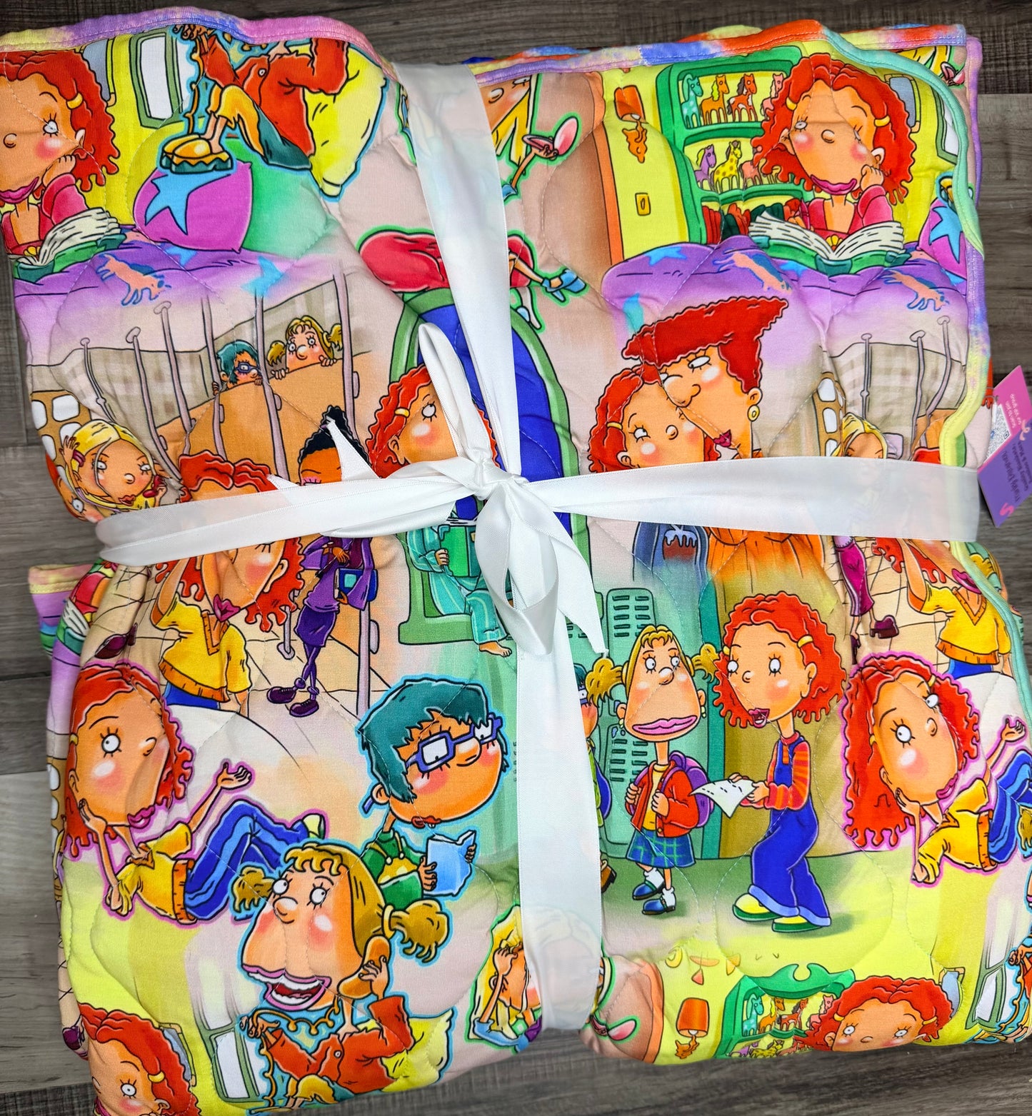Middle School Mayhem 60x80 Quilted Blanket