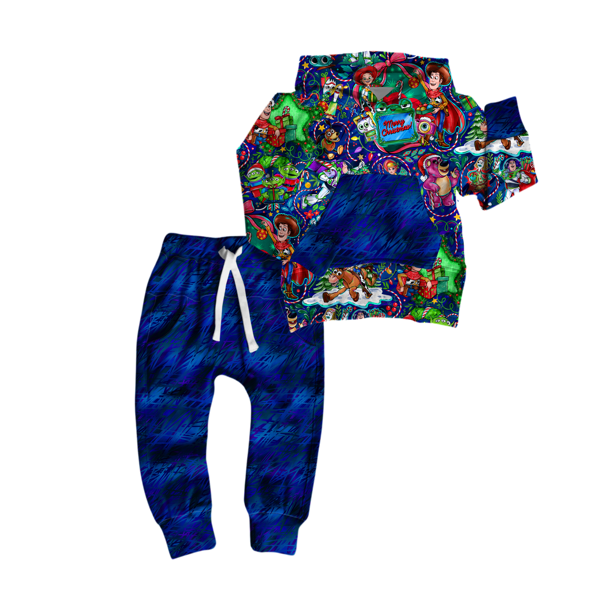 Christmas & Beyond Terry Hoodie & Joggers Set