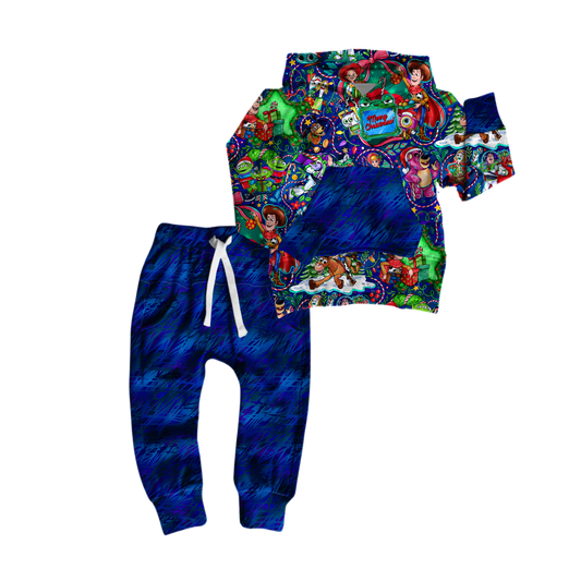 Christmas & Beyond Terry Hoodie & Joggers Set
