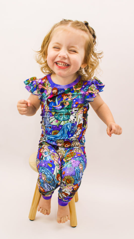 Sister are Forever Flutter Sleeve 2 Piece Set
