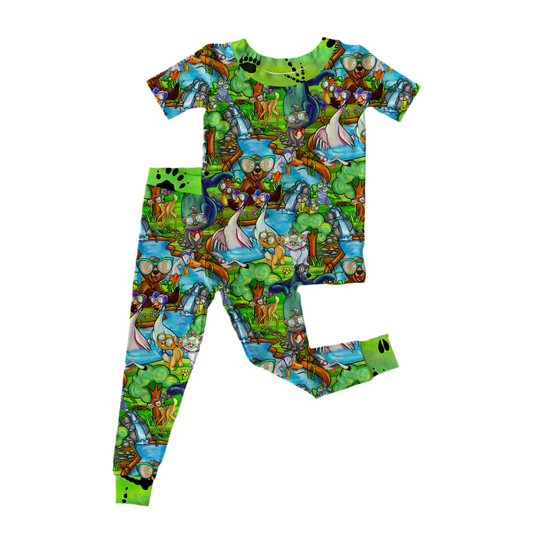 See Me Short Sleeve & Pants Set