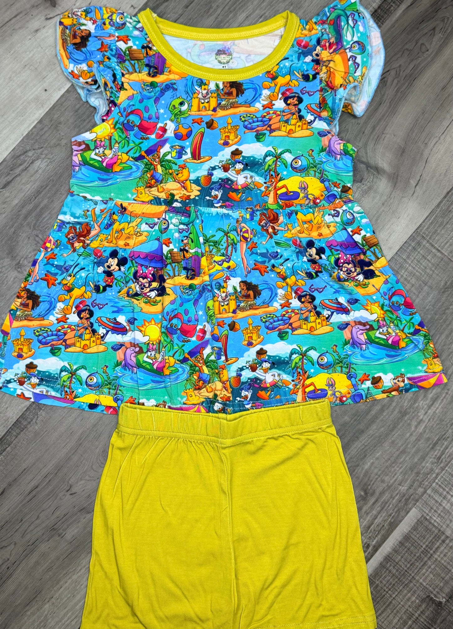 Beach Party Peplum