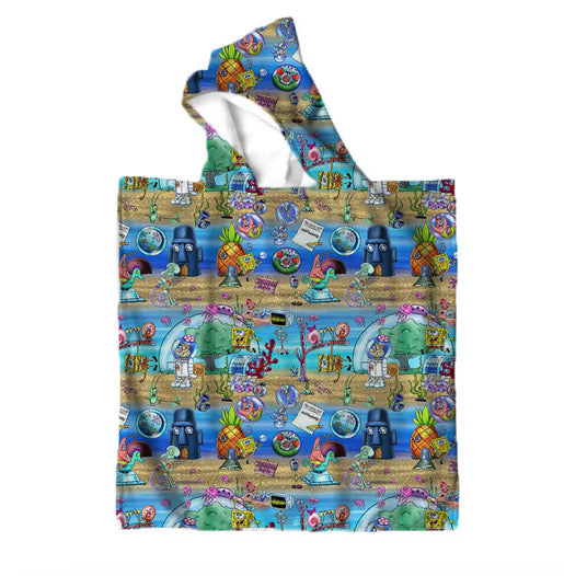 Under the Sea Hooded Beach Towel