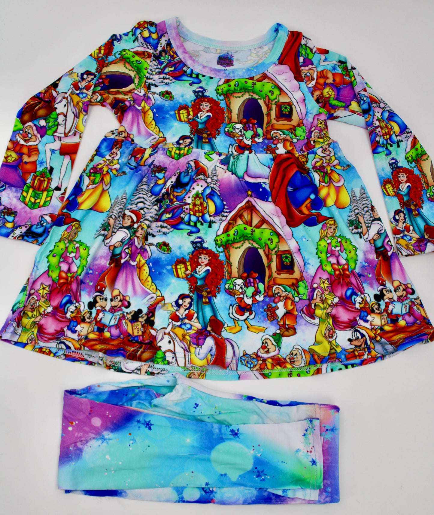 Royal Christmas Wonderland Peplum