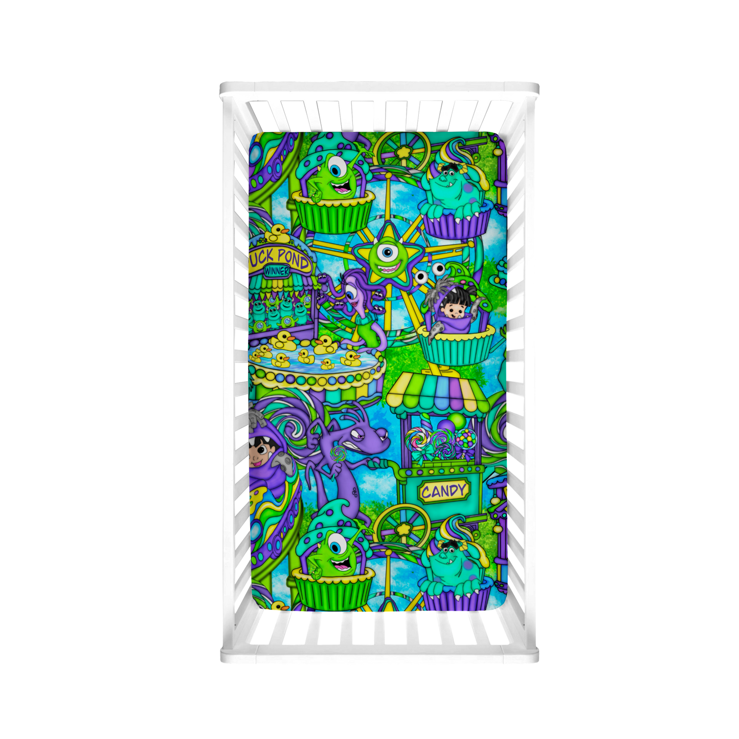 Scare Fair Crib Sheet