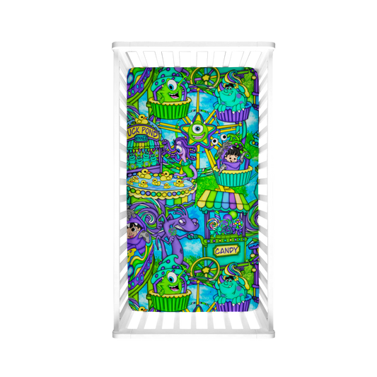 Scare Fair Crib Sheet