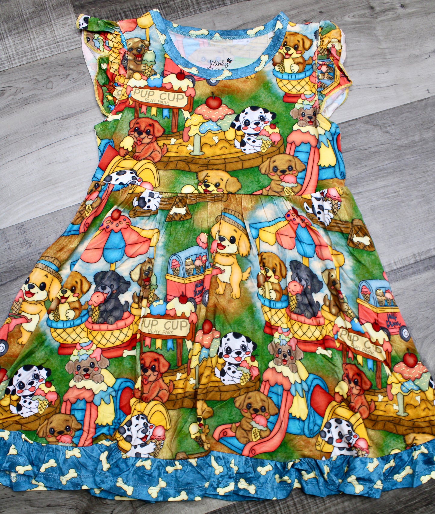 Bark Park Flutter Sleeve Twirl