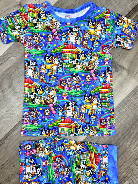 Heeler House Short Set