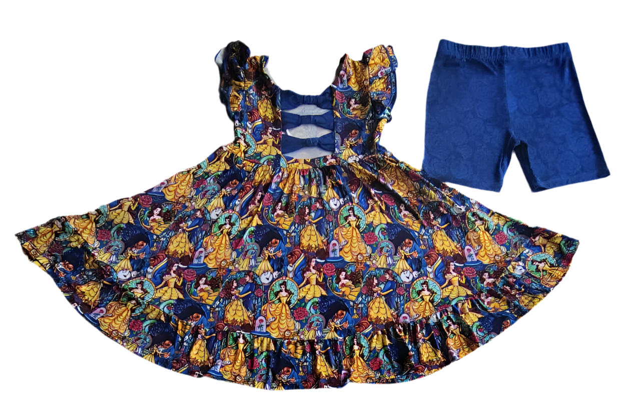 Timeless Tale Twirl with bikers