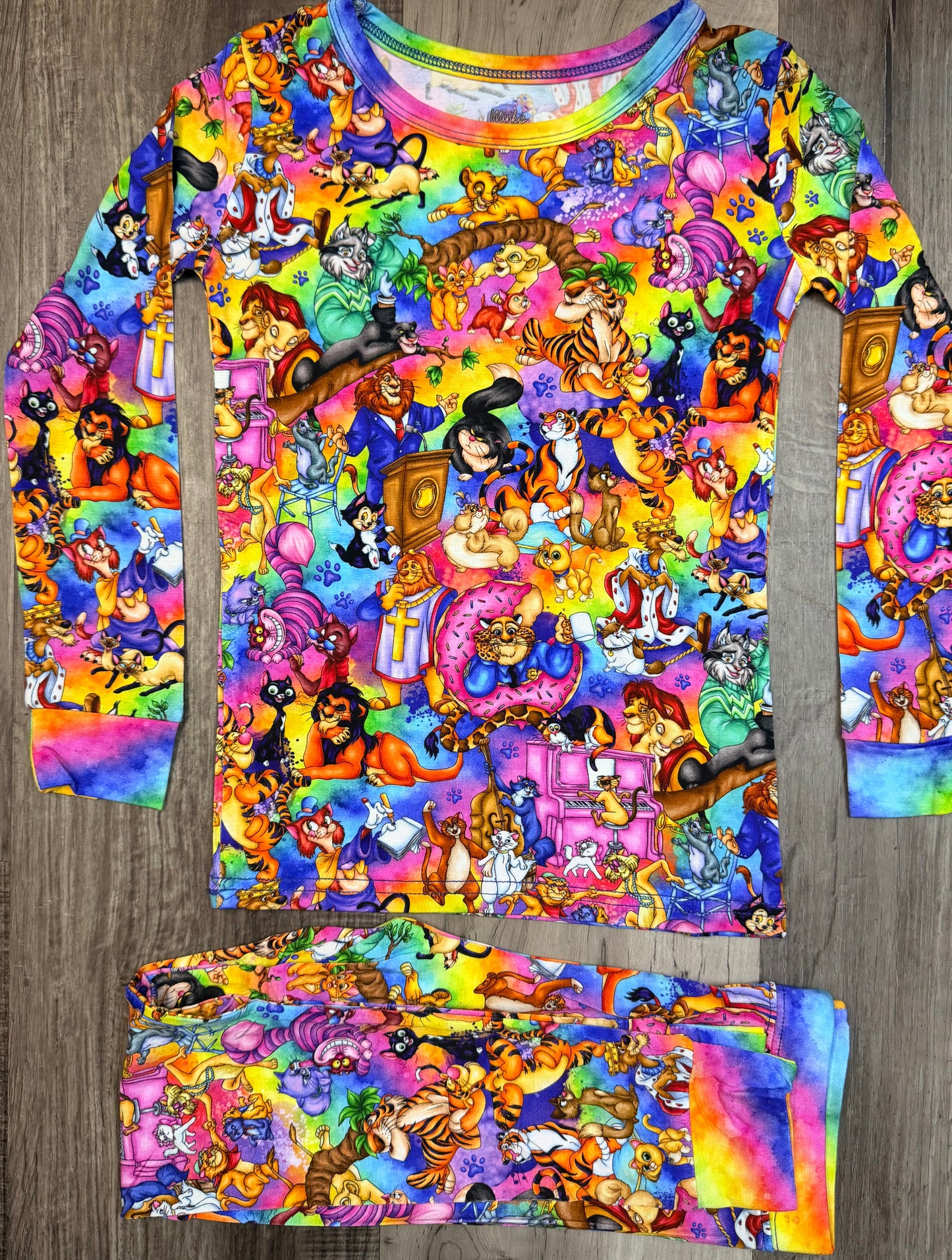 Purrfectly Fancy Long Sleeve Set