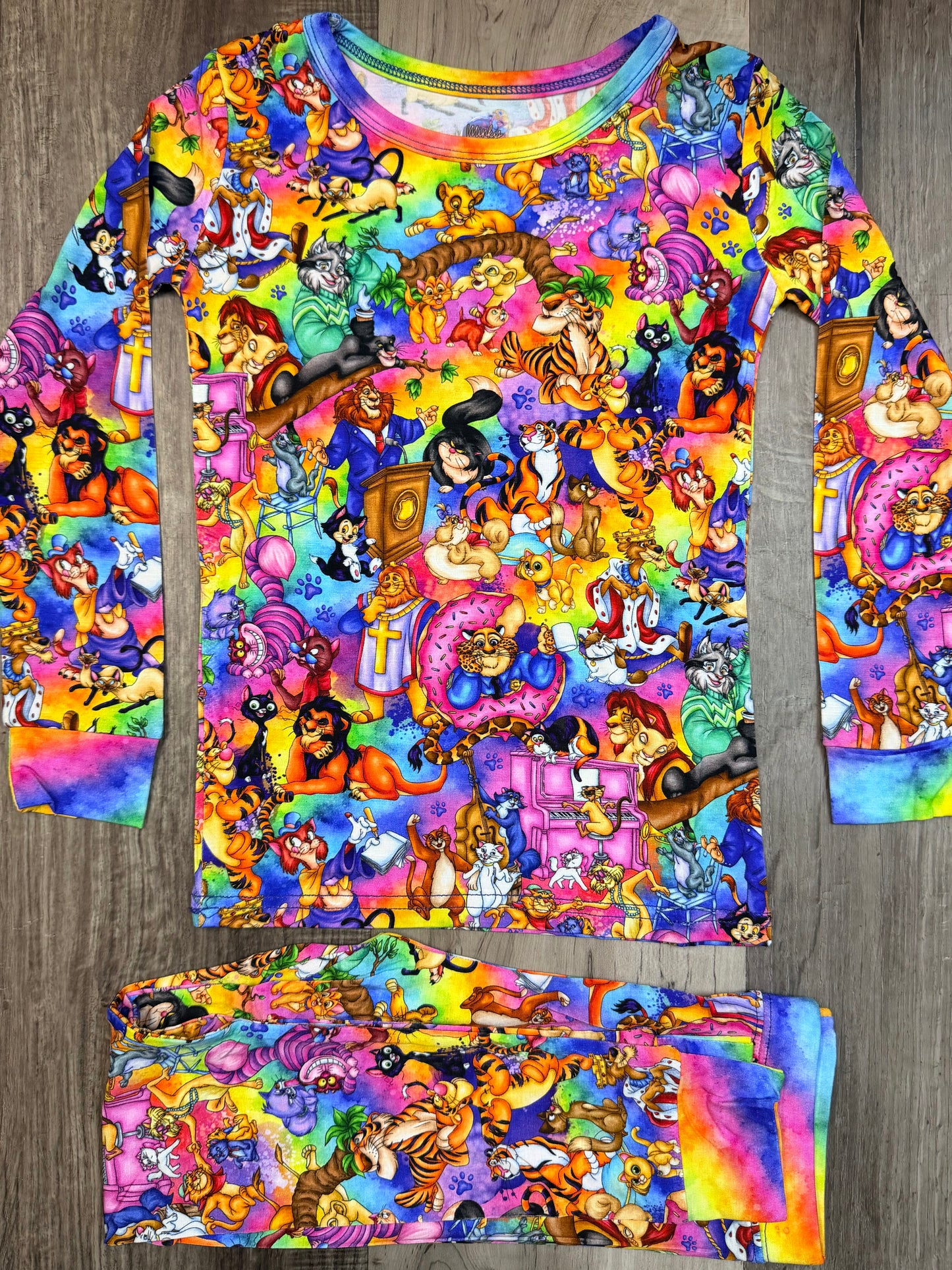Purrfectly Fancy Long Sleeve Set