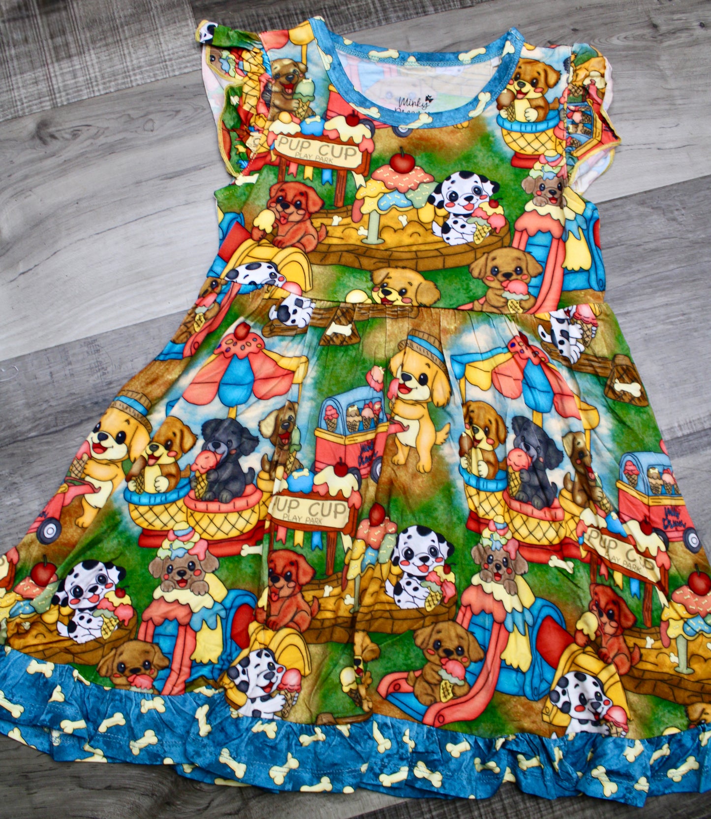 Bark Park Flutter Sleeve Twirl