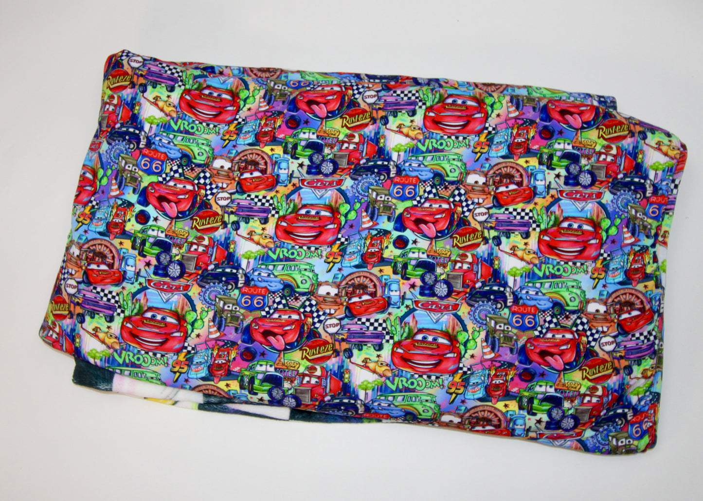 Faster than fast bamboo minky throw