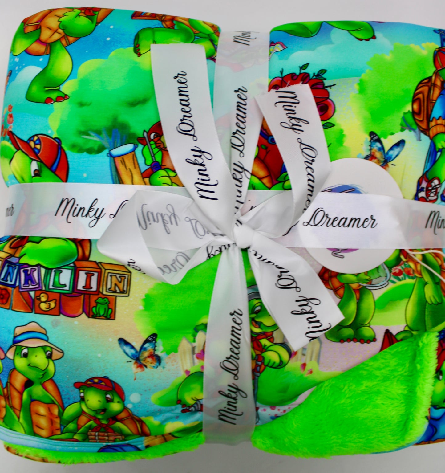 Turtle Friends 60x80 Bamboo Plush