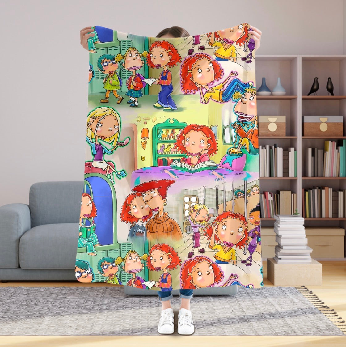 Middle School Mayhem 50x60 Plush Blanket #81