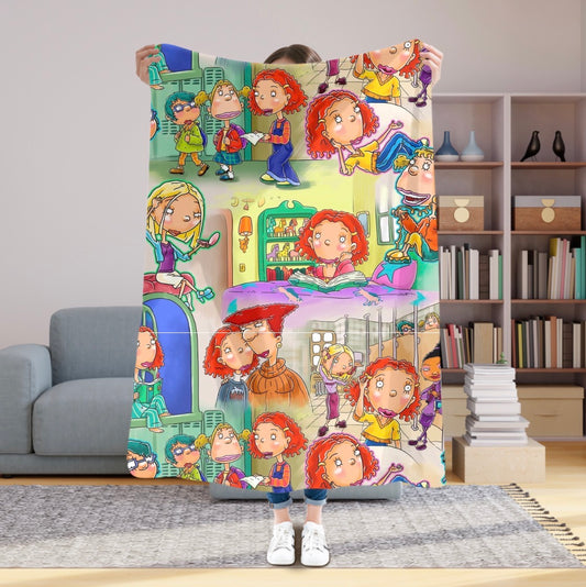 Middle School Mayhem 50x60 Plush Blanket #81