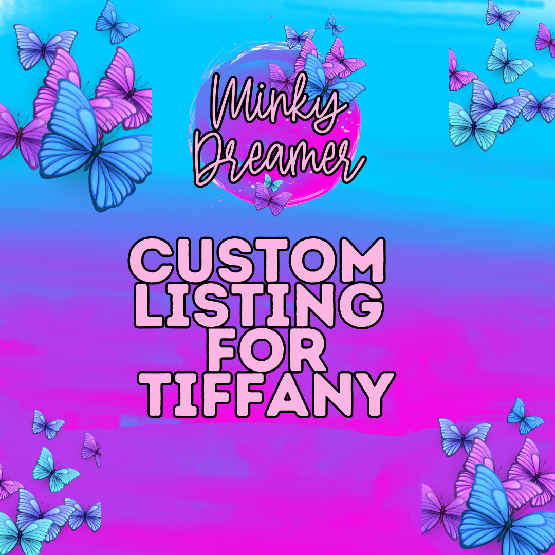 Custom Listing for Tiffany