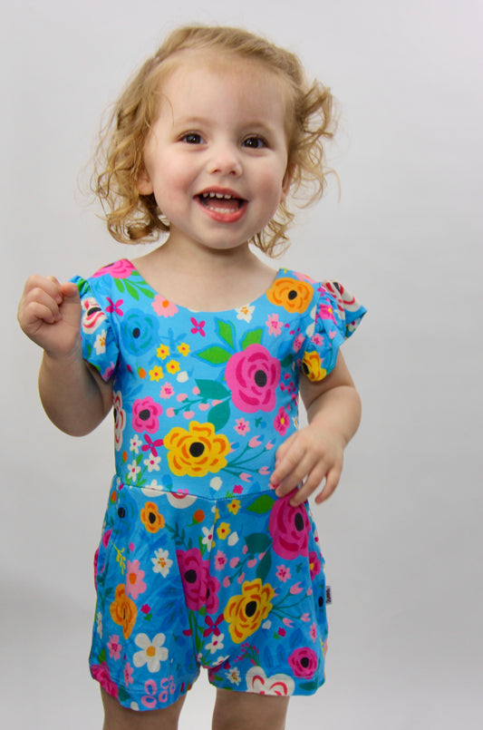 Floral Dreamer Short Romper