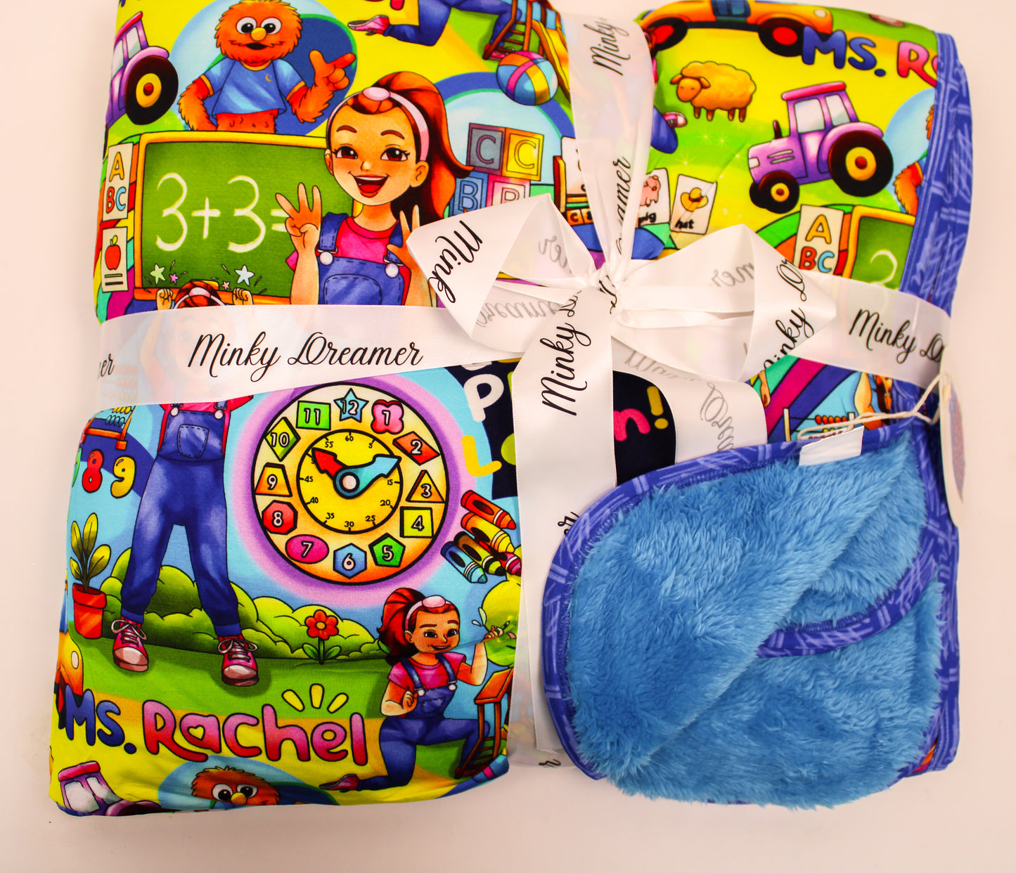First Words Fun 80x60 Bamboo Plush