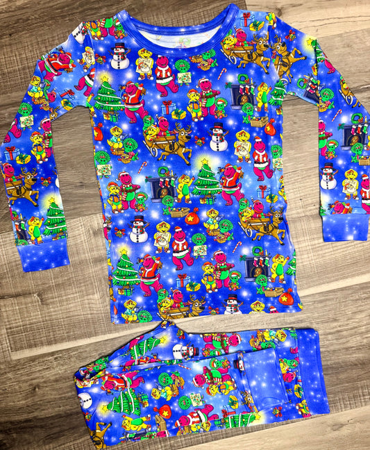 Super Dee Duper Christmas Long Sleeve Set