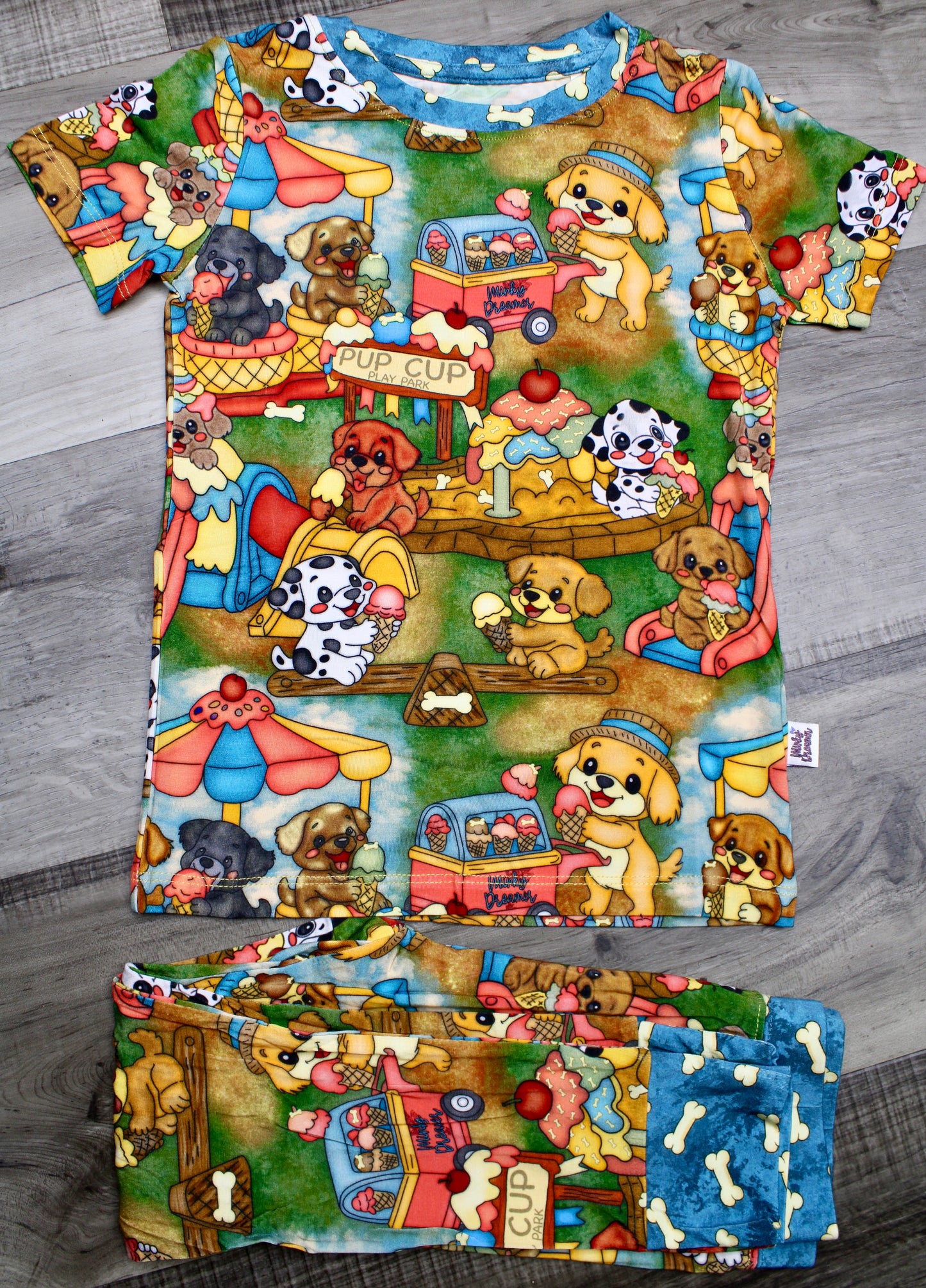 Bark Park Short Sleeve and Pants