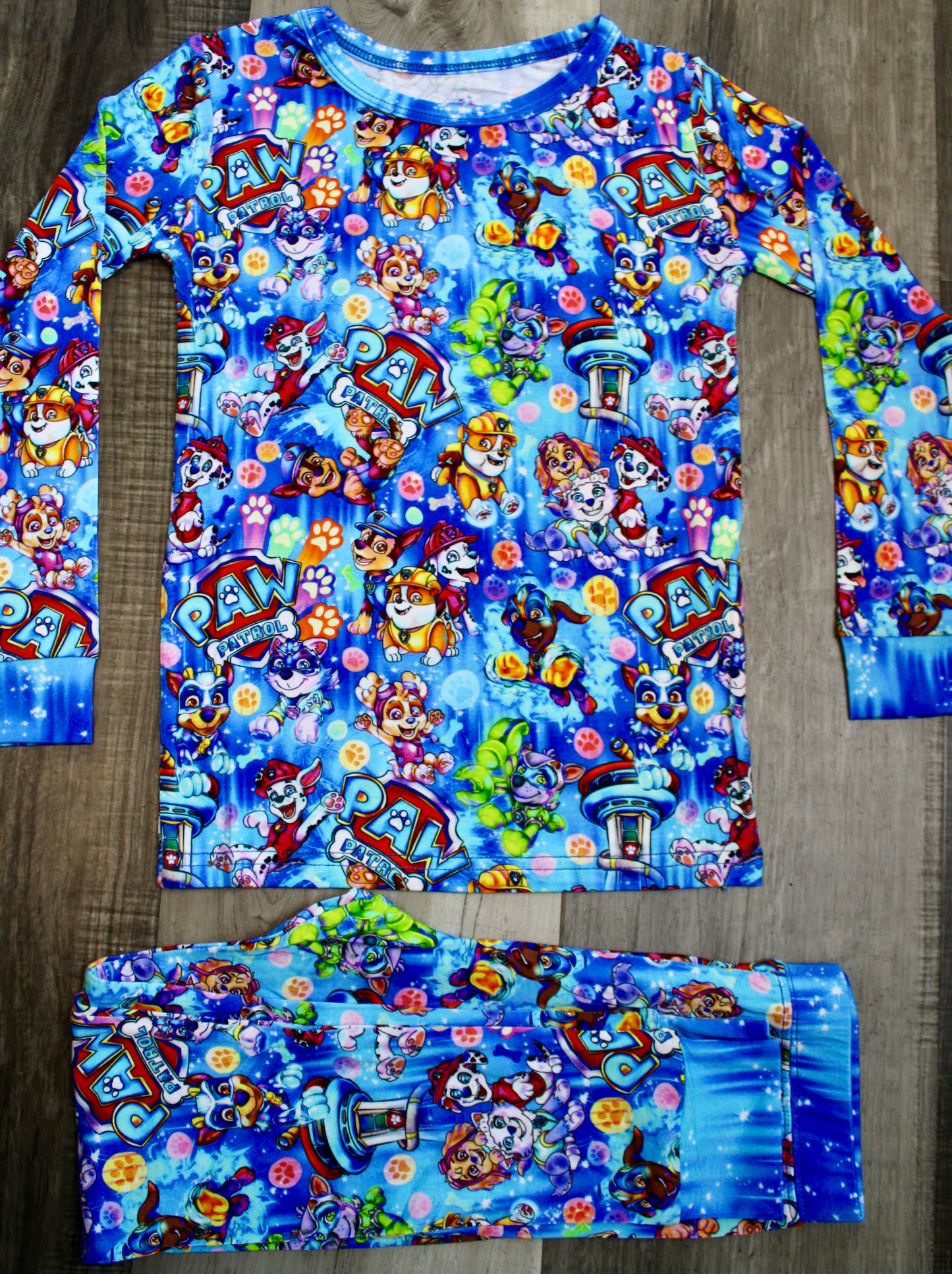 Rescue Pup Crew Long Sleeve Set