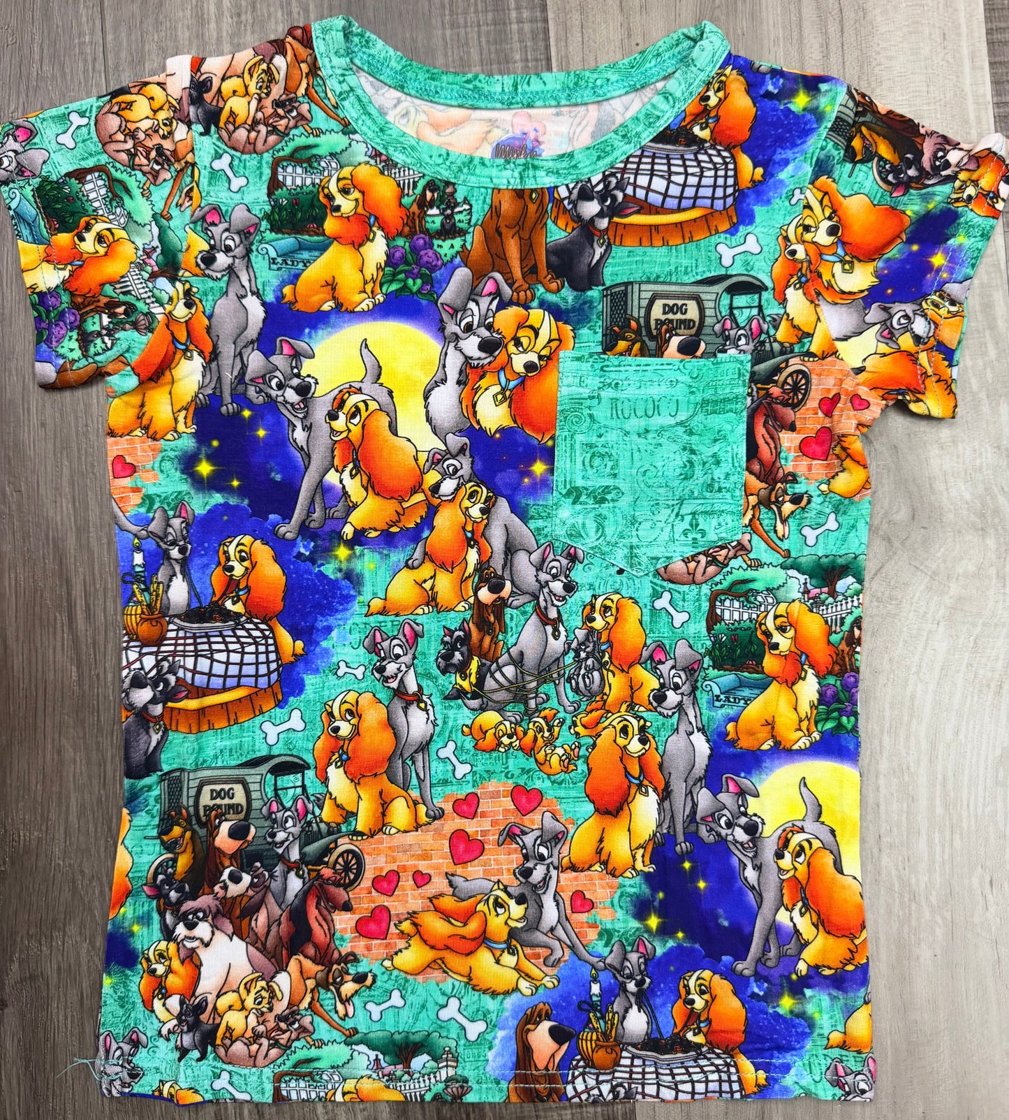 Candlelit Canines Pocket Tee