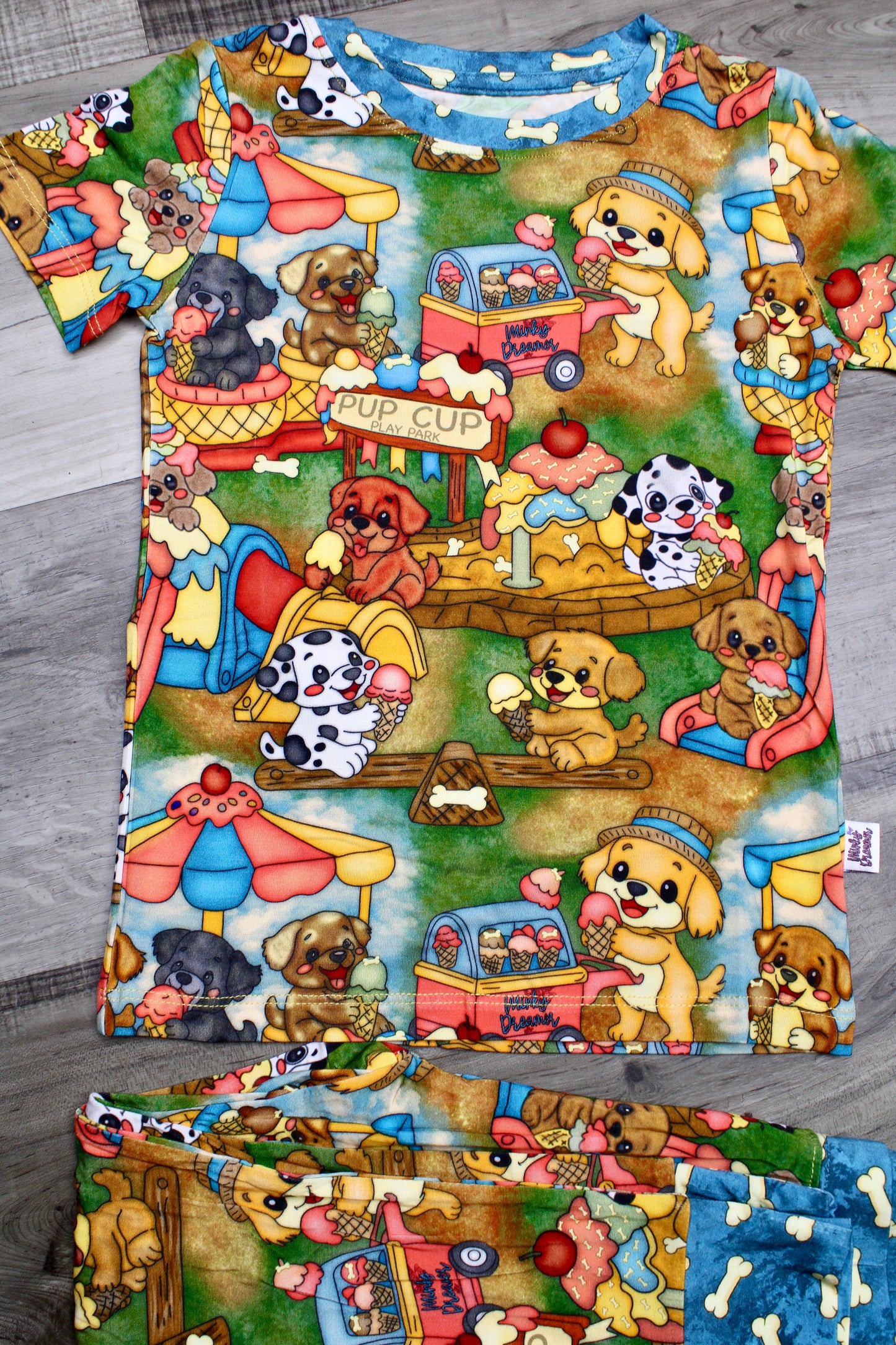 Bark Park Short Sleeve and Pants