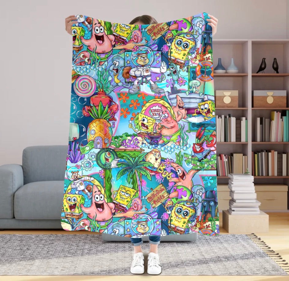 Pineapple Paradise 50x60 Plush Blanket #15