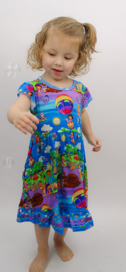 Adventure Explorer Bamboo Lounge Gown