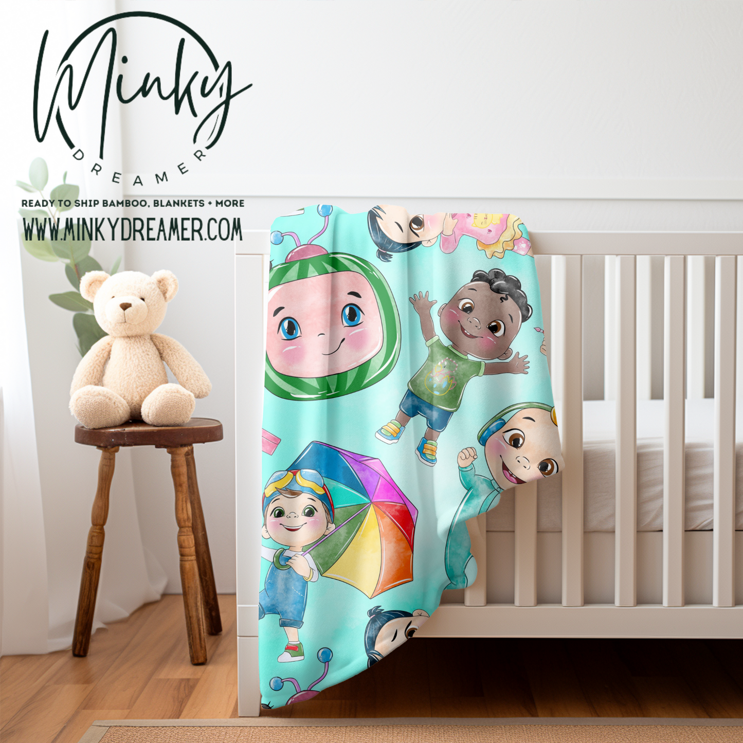 Minky Lux Sherpa Blanket