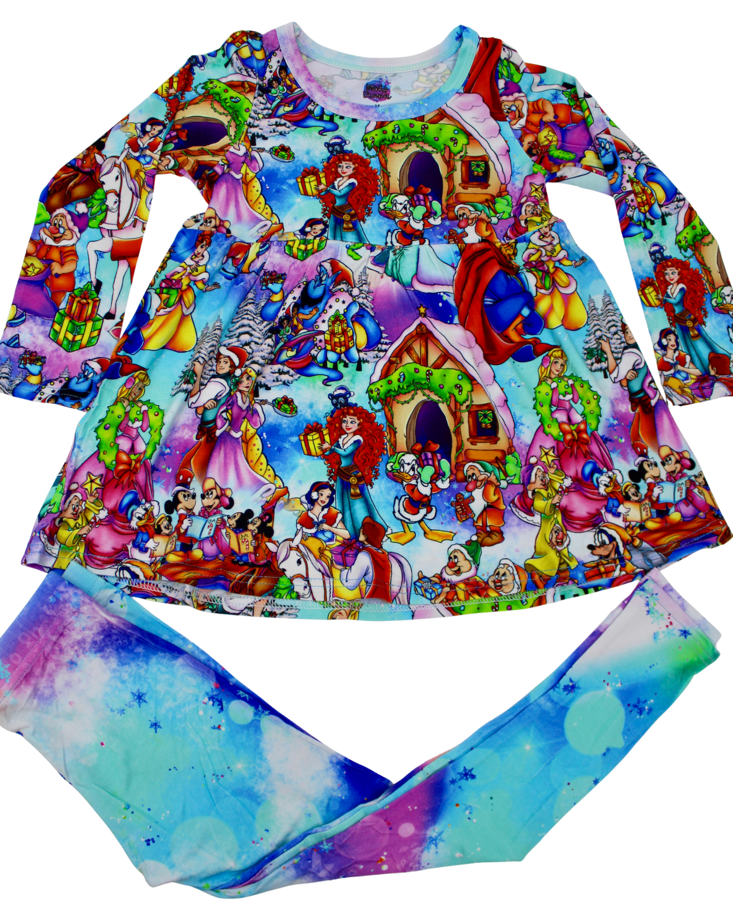 Royal Christmas Wonderland Peplum