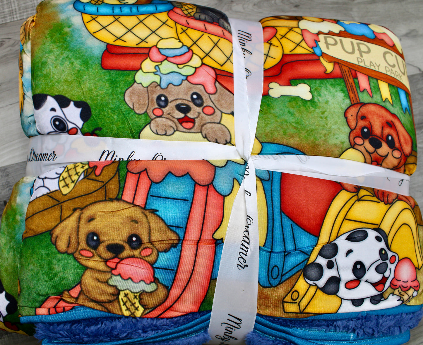 Bark Park 60x80 Bamboo Plush