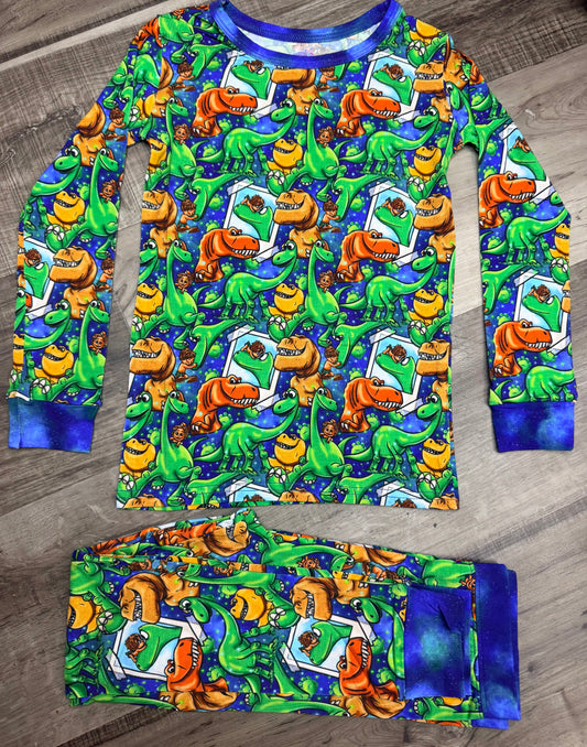 Tiny Roars Long Sleeve Set