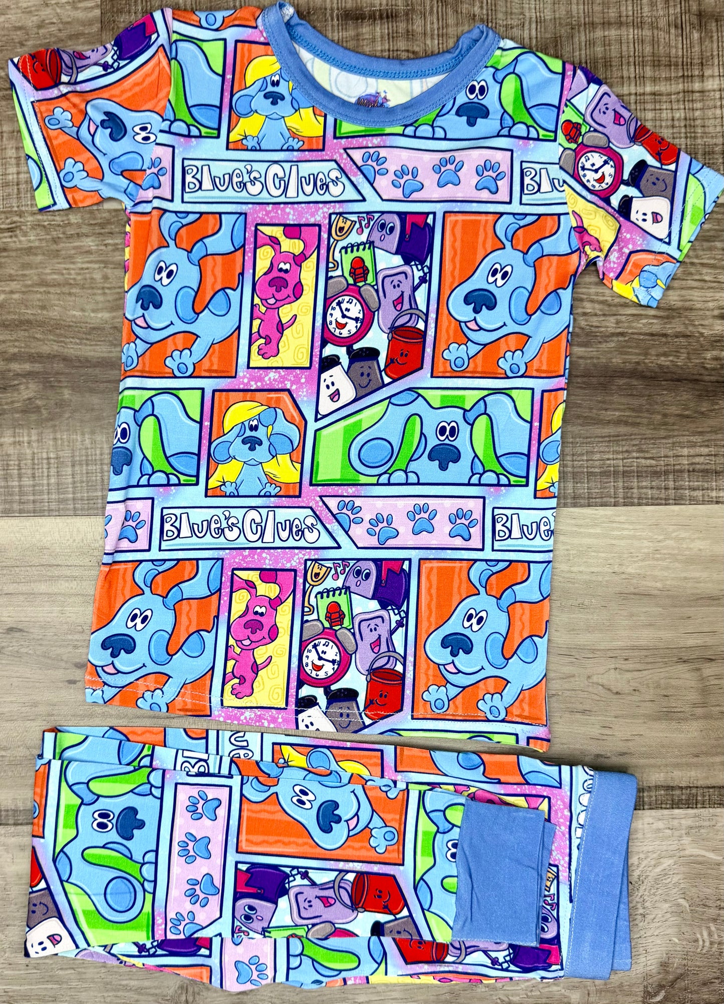 Clue Dog Short Sleeve & Pants