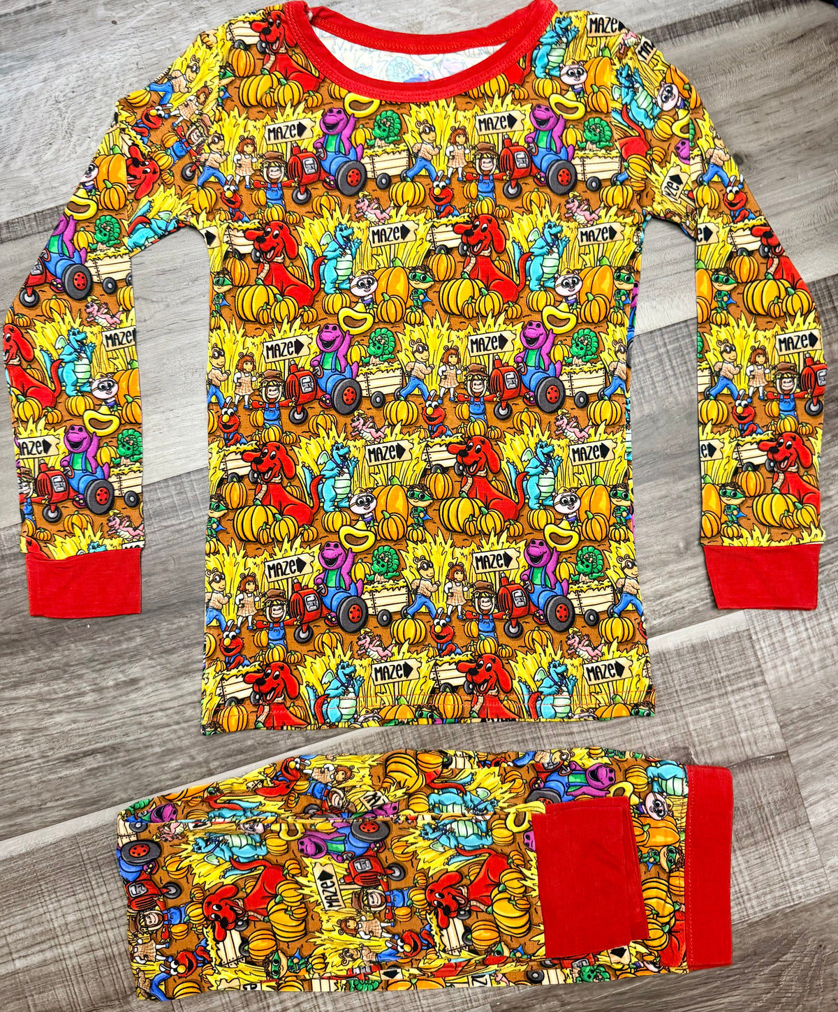 Pumpkin Patch Pals Long Sleeve Set