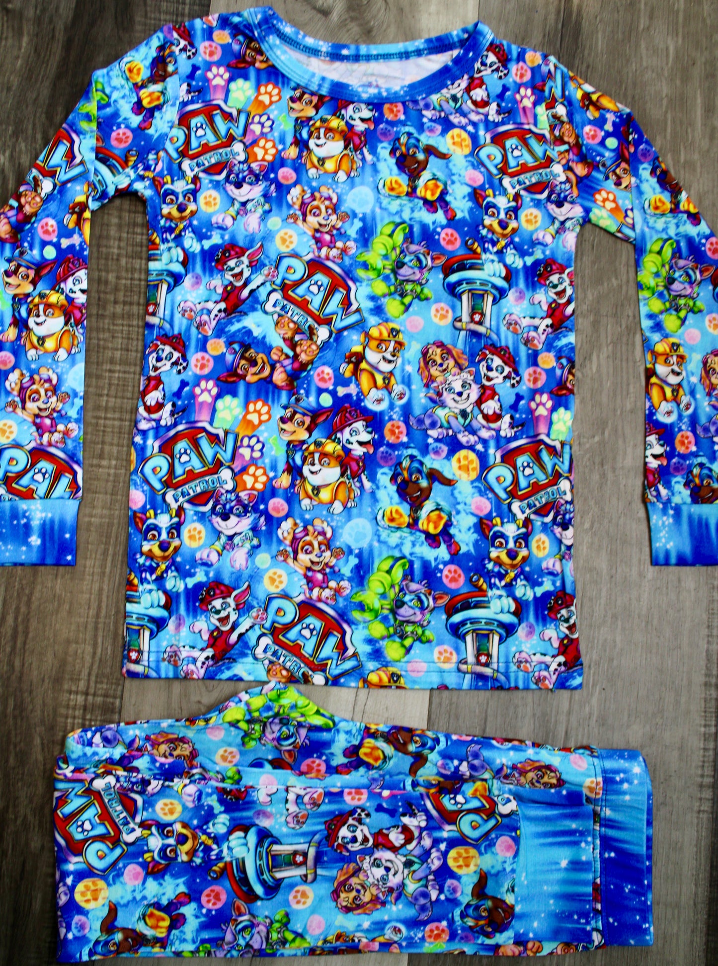 Rescue Pup Crew Long Sleeve Set