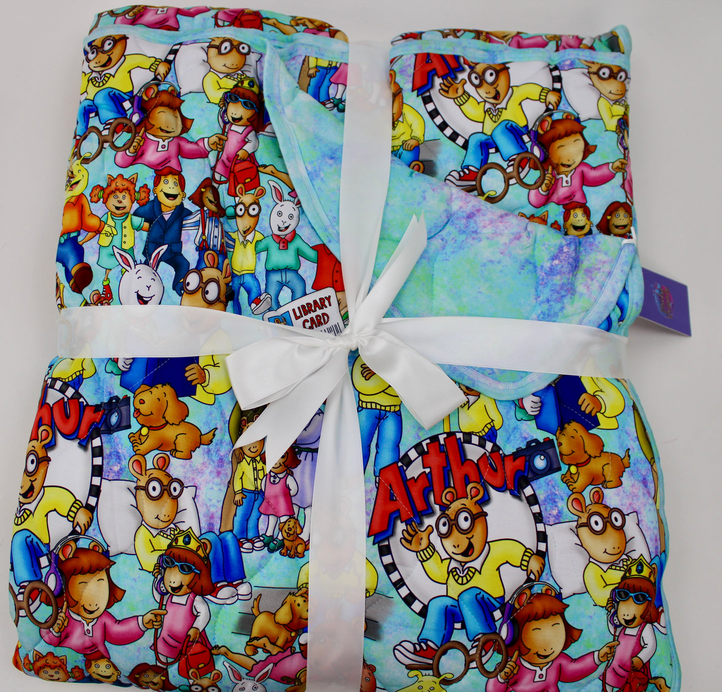 Little Reader Club 60x80 Quilted Blanket