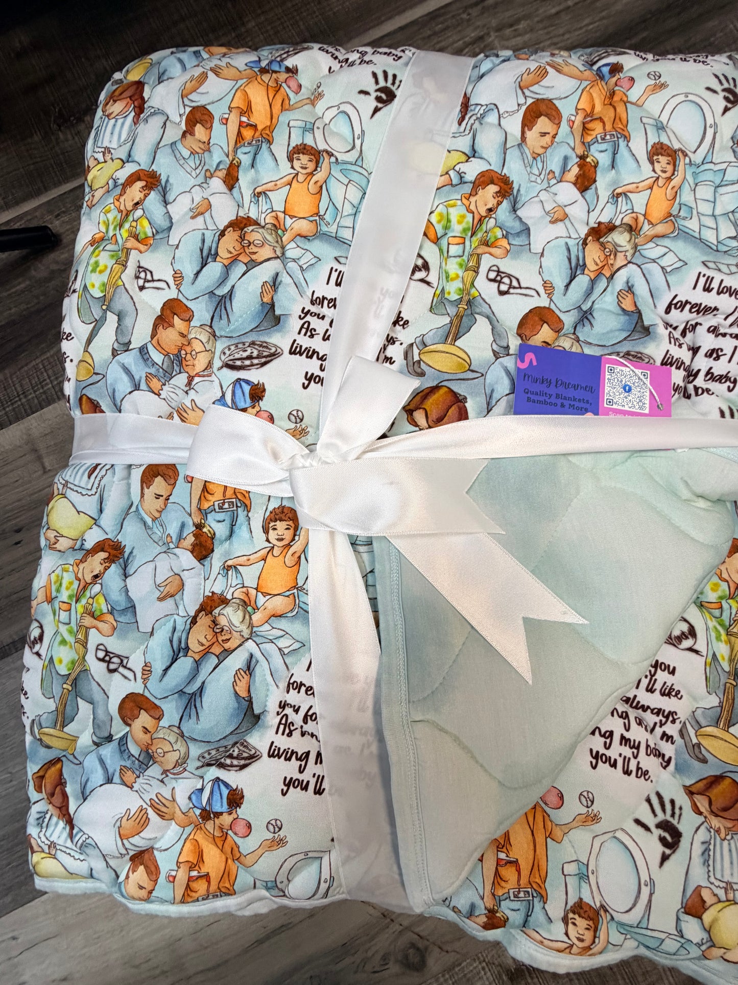 Forever & Always 60x80 Quilted Blanket