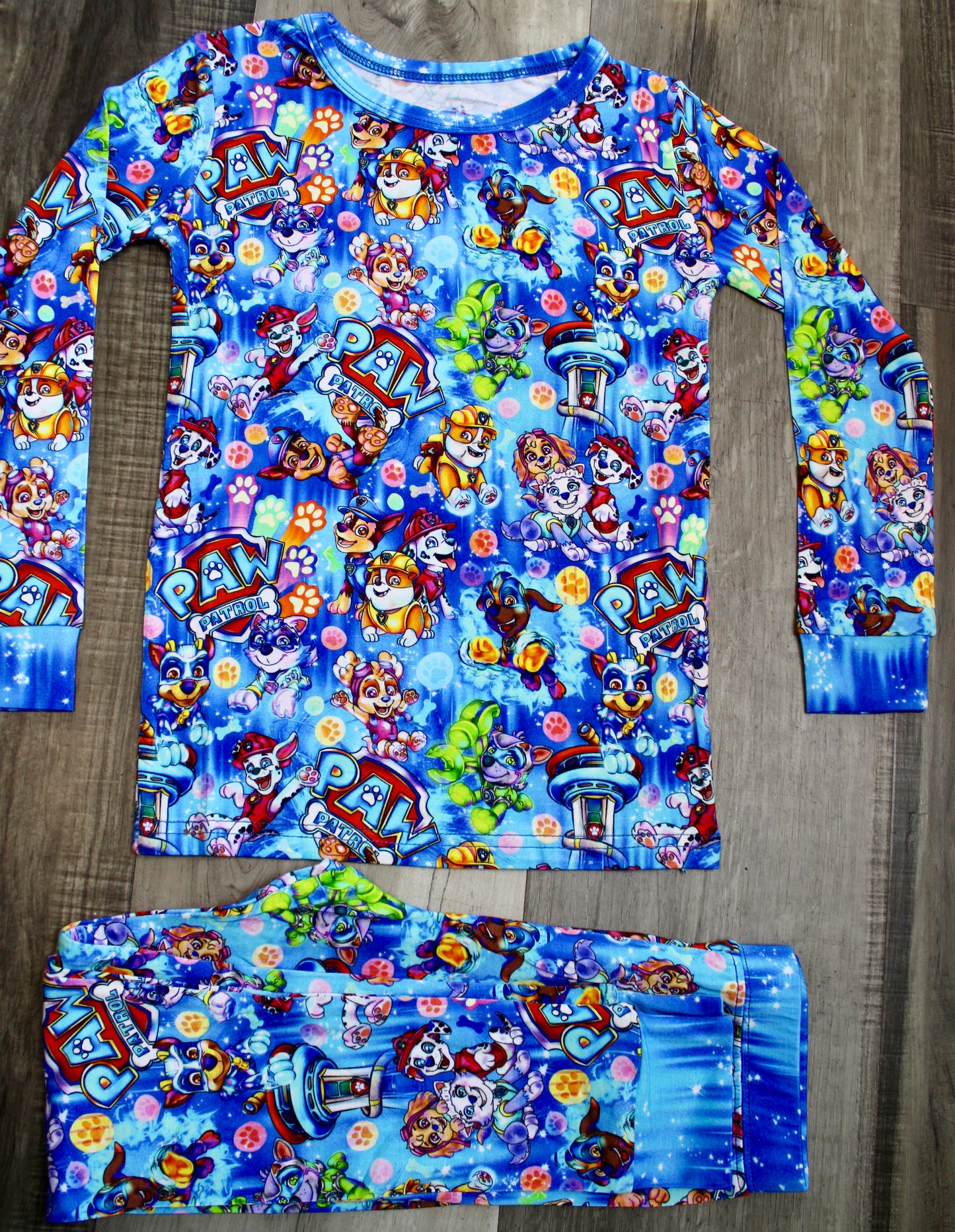 Rescue Pup Crew Long Sleeve Set