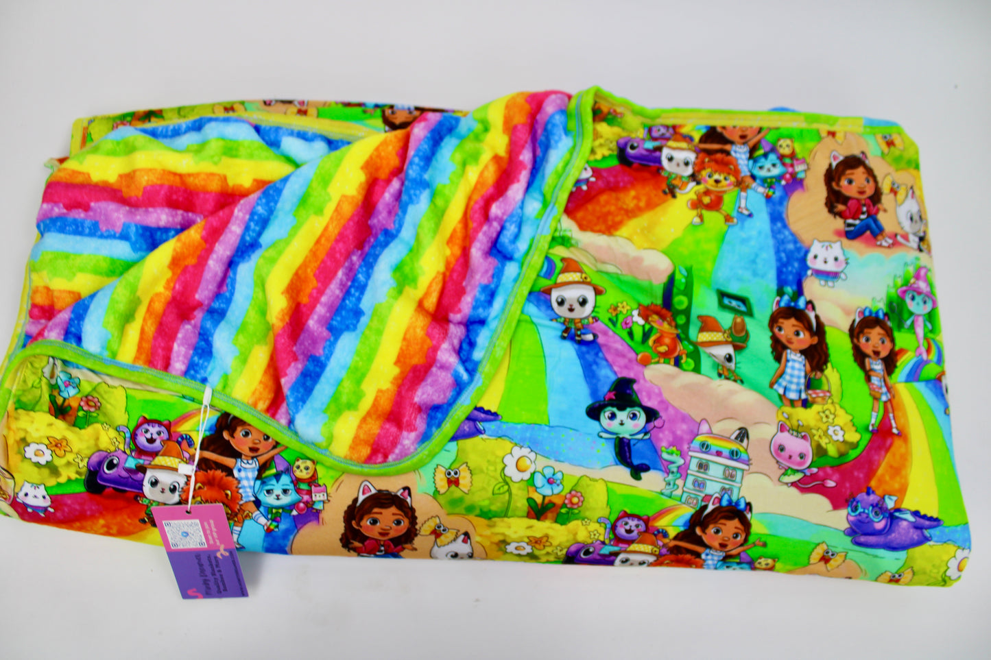 No Place Like the Dollhouse 60x60 Bamboo Plush